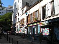 Paris, Rue Desnoyer (rue artistique) (2)